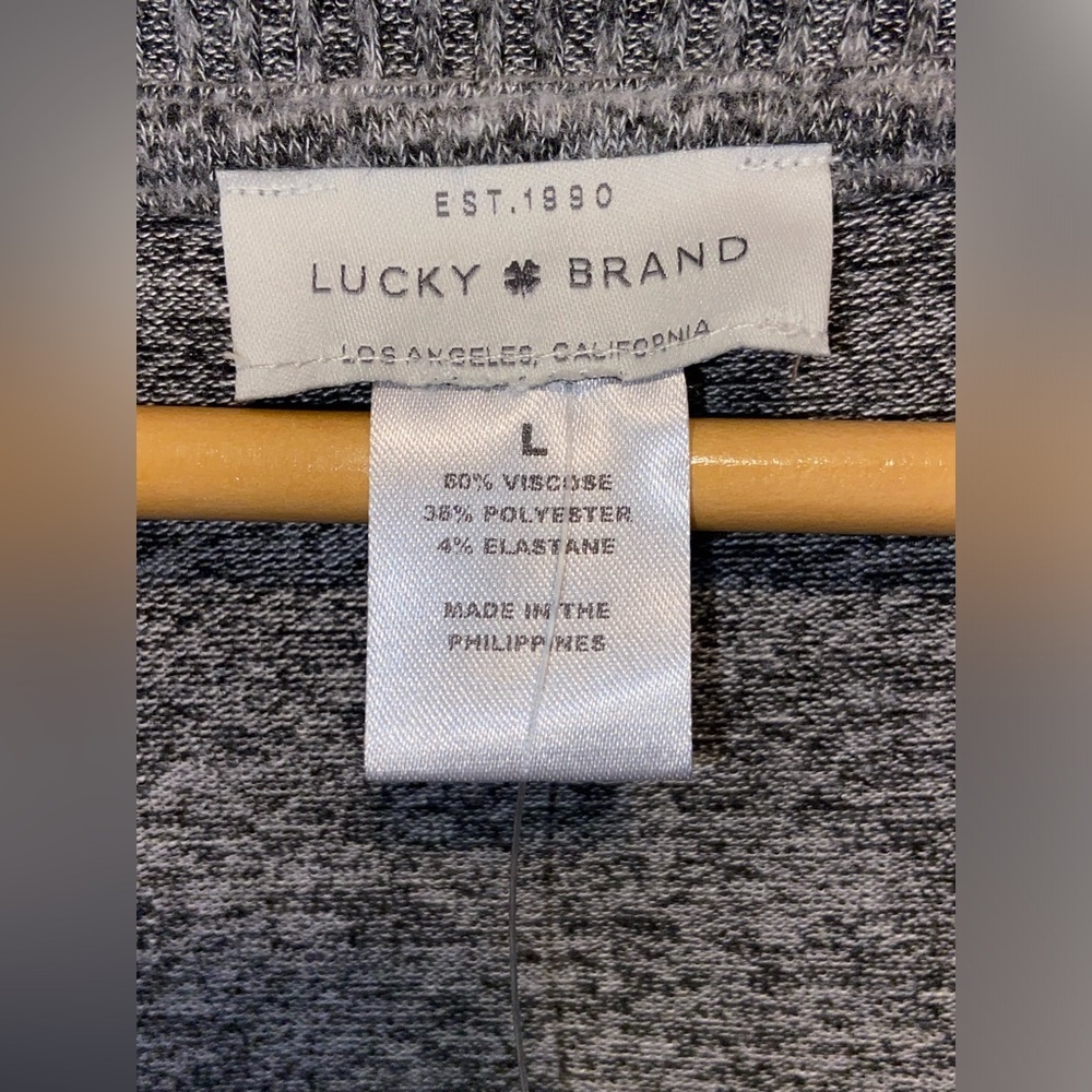 Women’s Lucky Brand Ladies' V-Neck Tunic‎ Long Sleeves Pullover size Large - Picture 5 of 15